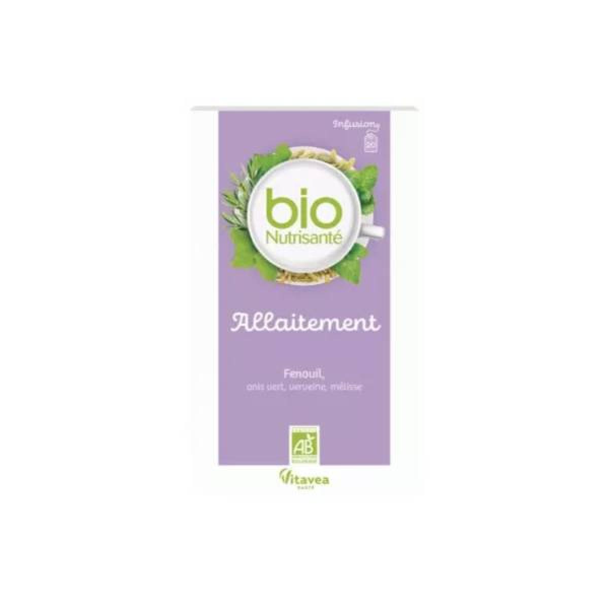 Nutrisant Infusion Bio Jeunes Mamans Sachets Parapharmacie