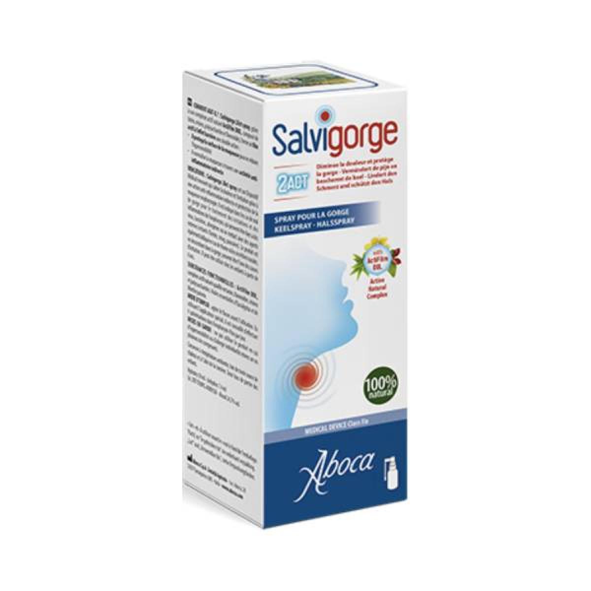 Aboca Salvigorge Act Spray Adulte Ml Parapharmacie Pharmarket