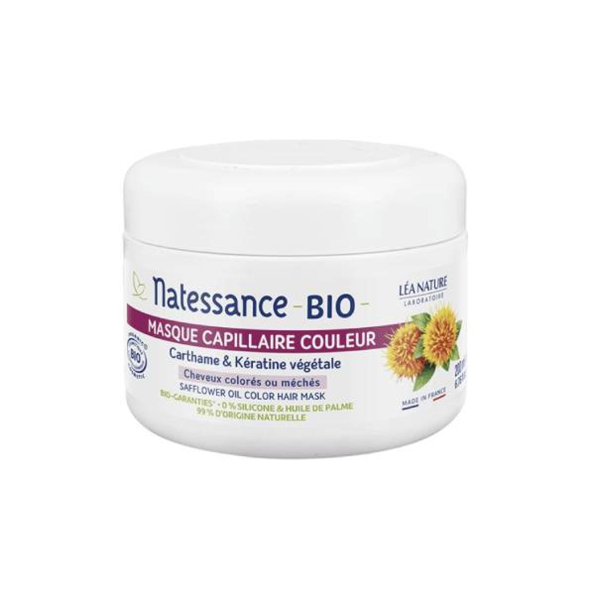 NATESSANCE Masque Capillaire Couleur 200ml Parapharmacie Pharmarket