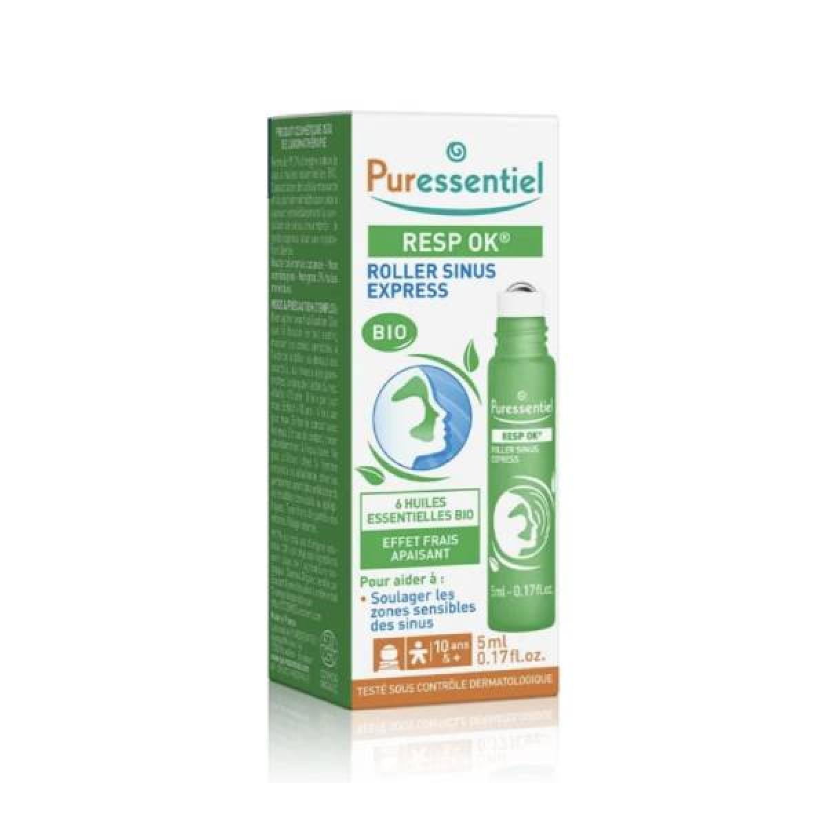 Puressentiel Resp Ok Roller Sinus Express Bio Ml Parapharmacie