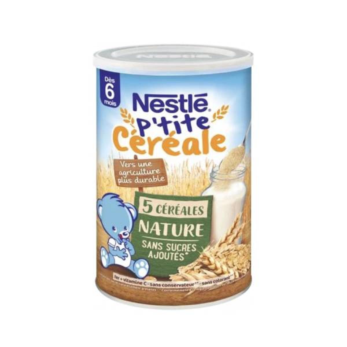 NESTLÉ HEALTH SCIENCE P tite céréale dès 6 mois 5 céréales nature 415g