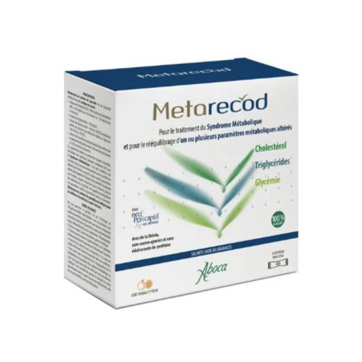 Aboca Metarecod Sachets Parapharmacie Pharmarket