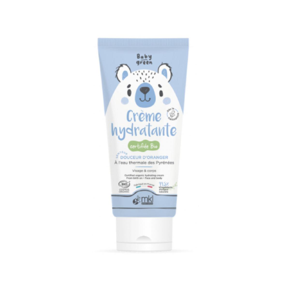 MKL GREEN NATURE Baby green crème hydratante bio 100ml Parapharmacie