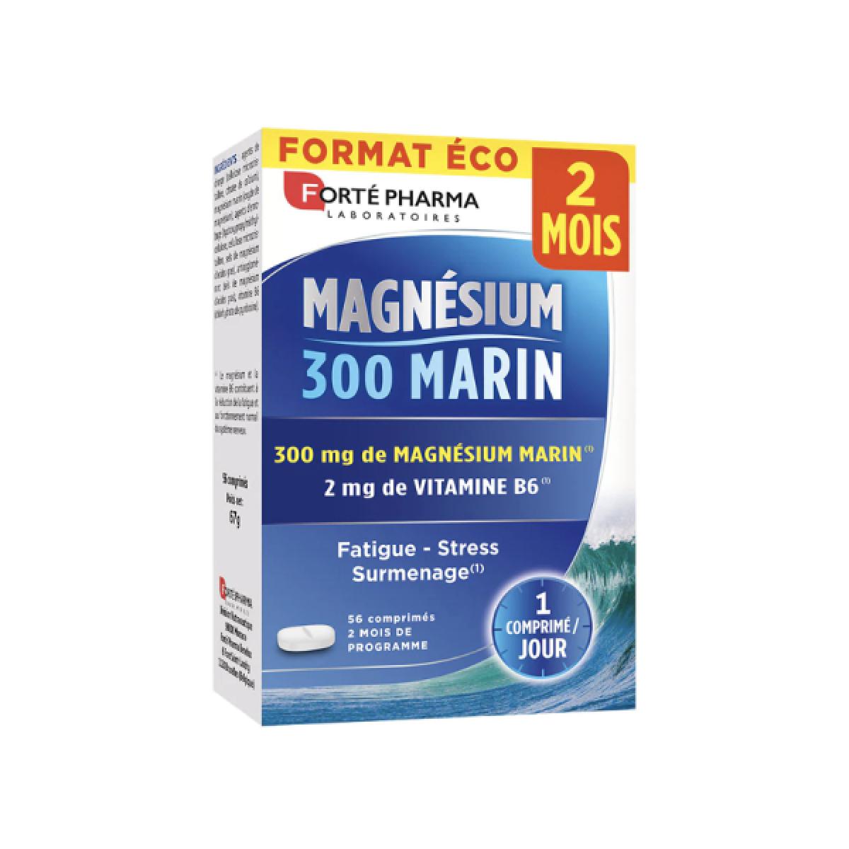 FORTÉ PHARMA Magné 300 marin 56 comprimés Parapharmacie Pharmarket