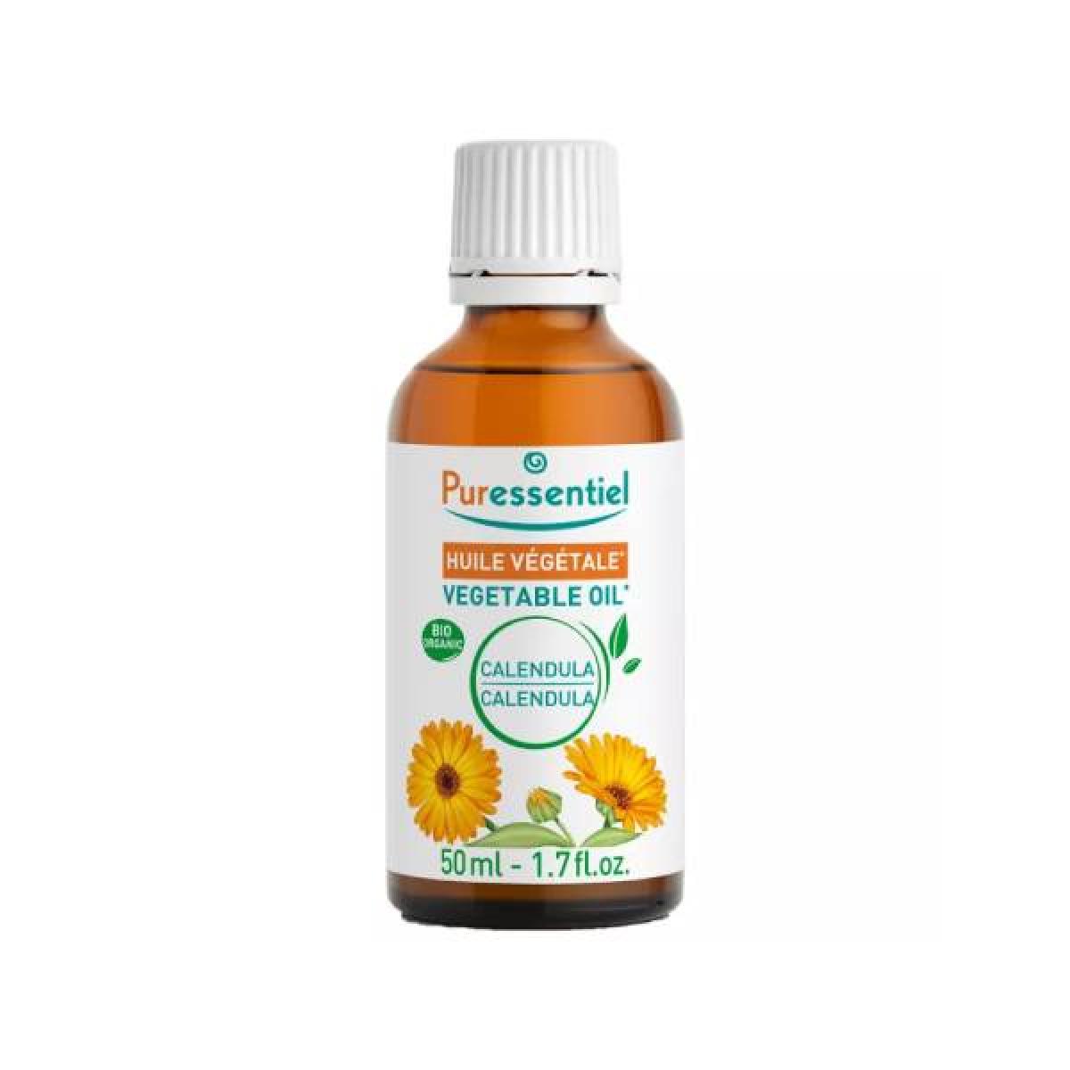 PURESSENTIEL Huile végétale calendula bio 50ml Parapharmacie Pharmarket