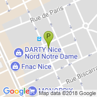 carte de la Pharmacie Notre Dame