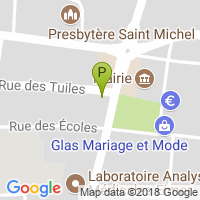 carte de la Pharmacie Hubert