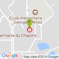 carte de la Pharmacie du Chapitre