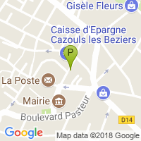 carte de la Pharmacie de la place