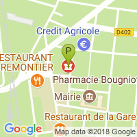 carte de la Pharmacie Bougniot