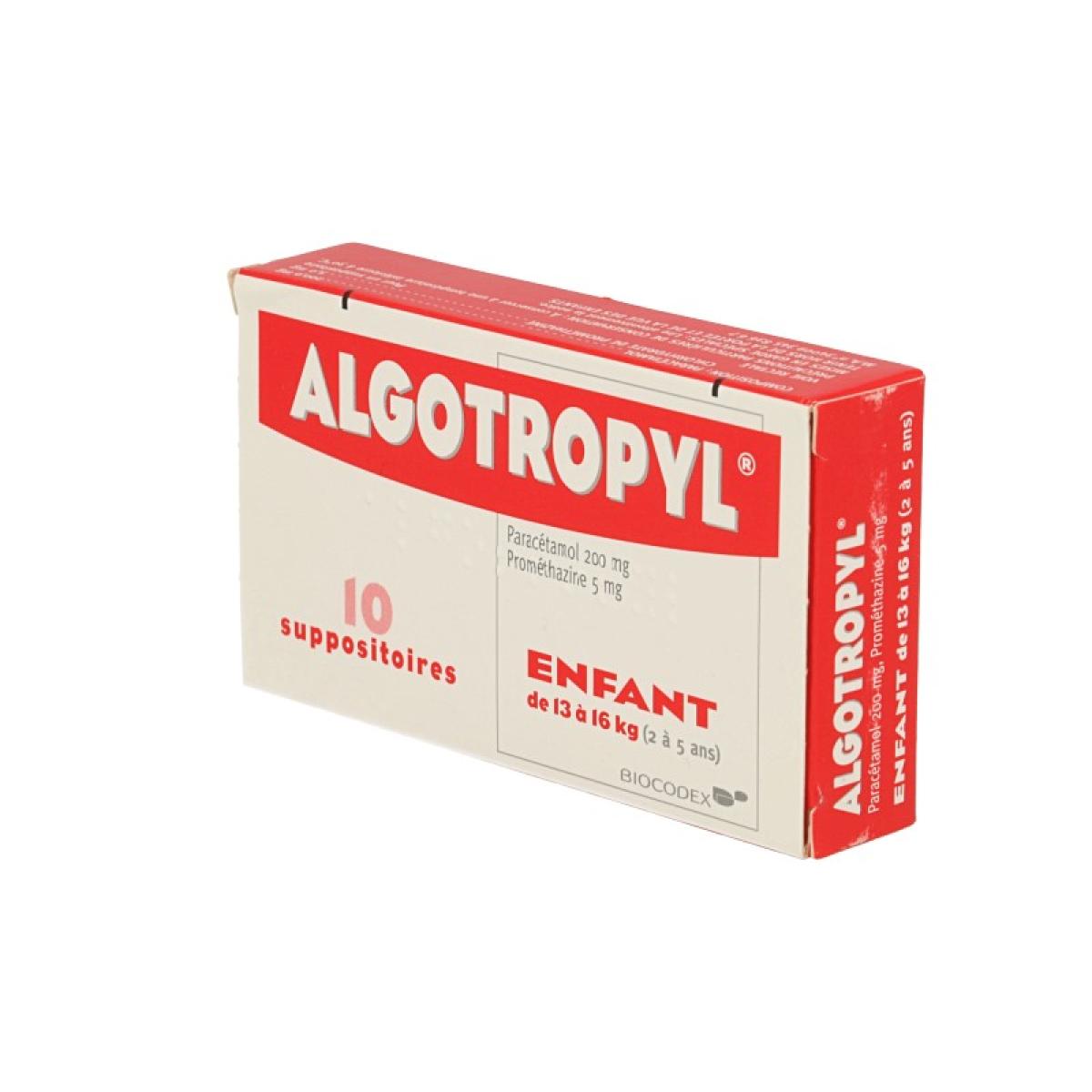 Biocodex Algotropyl Boite De 10 Suppositoires Medicaments Pharmarket