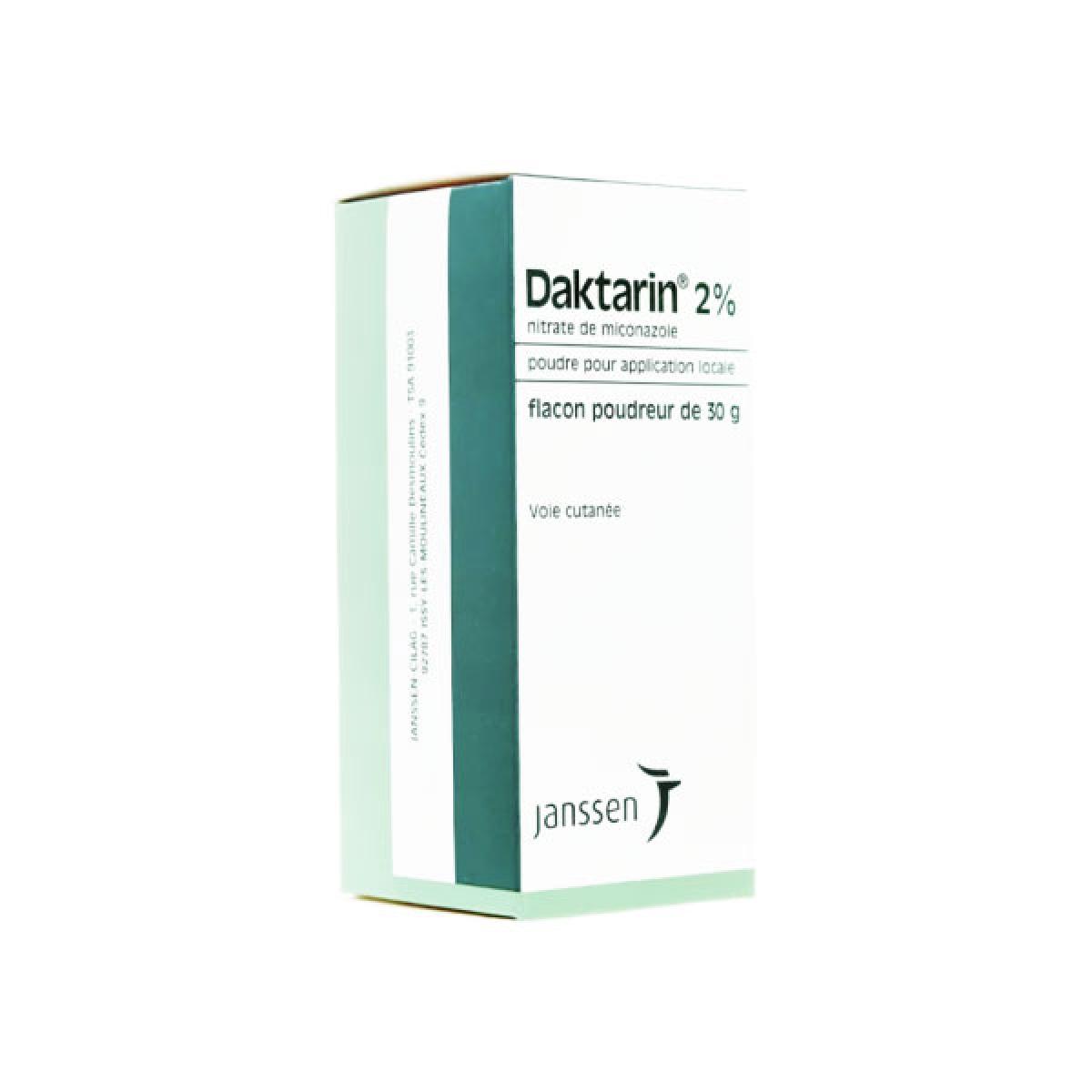 Johnson And Johnson Daktarin 2 Poudre Pour Application Locale Flacon Poudreur De 30g 9363