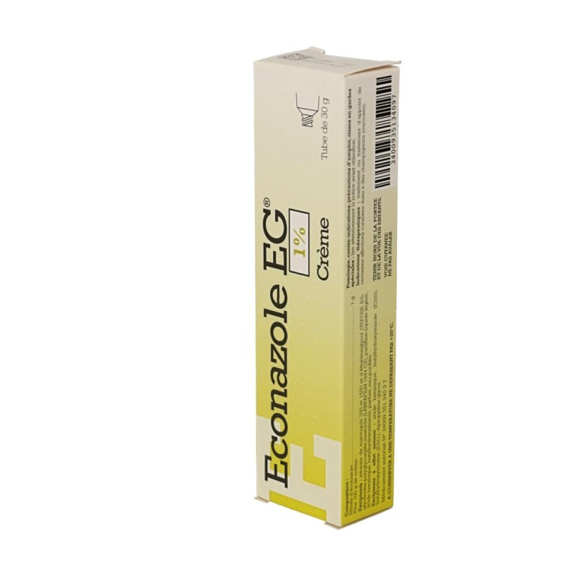 Eg Labo Econazole 1 Creme Tube De 30g Medicaments Pharmarket