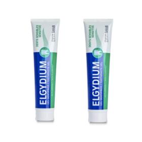 ELGYDIUM Gel dentifrice dents sensibles lot 2x75 ml