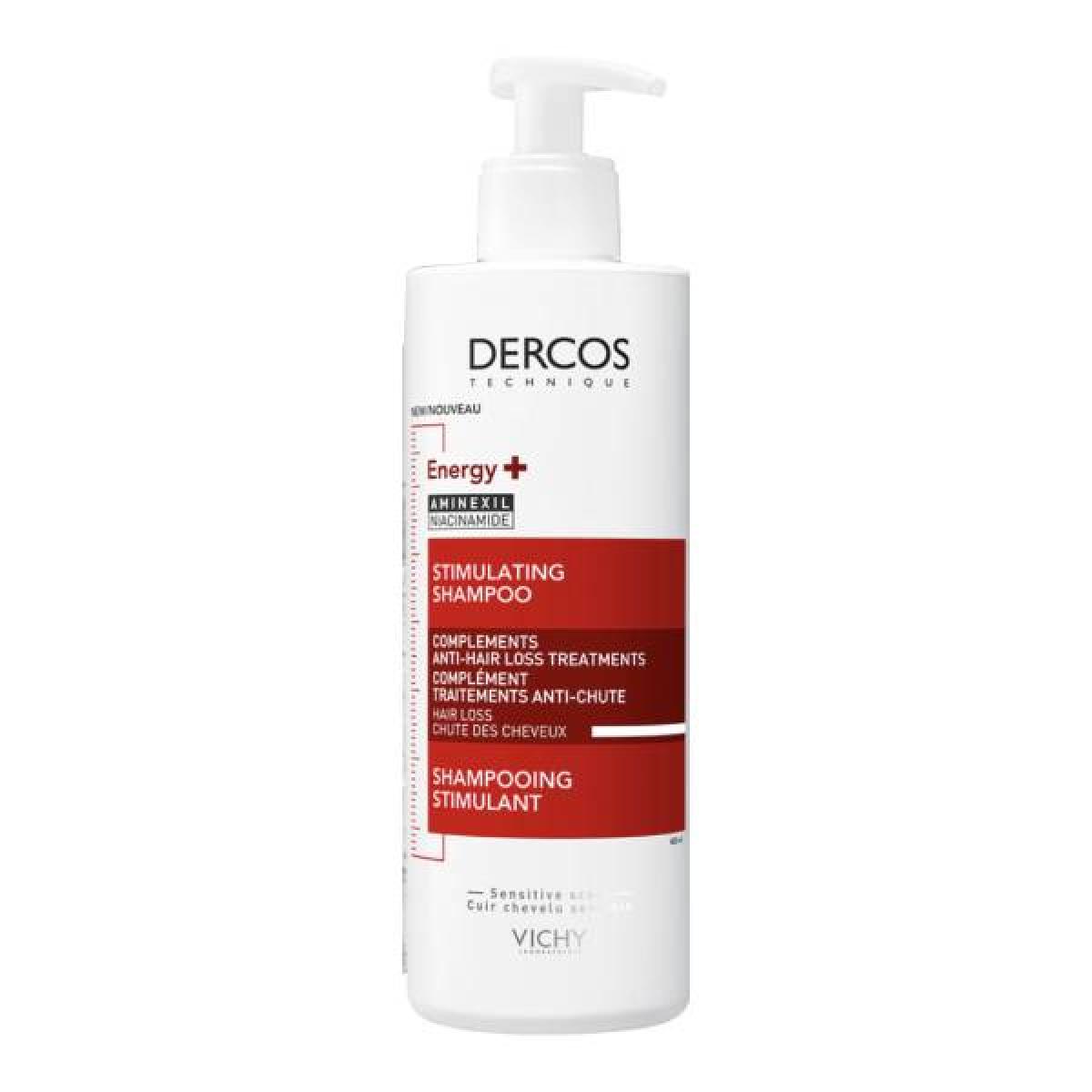 VICHY Dercos shampooing antichute énergisant 400ml  Parapharmacie