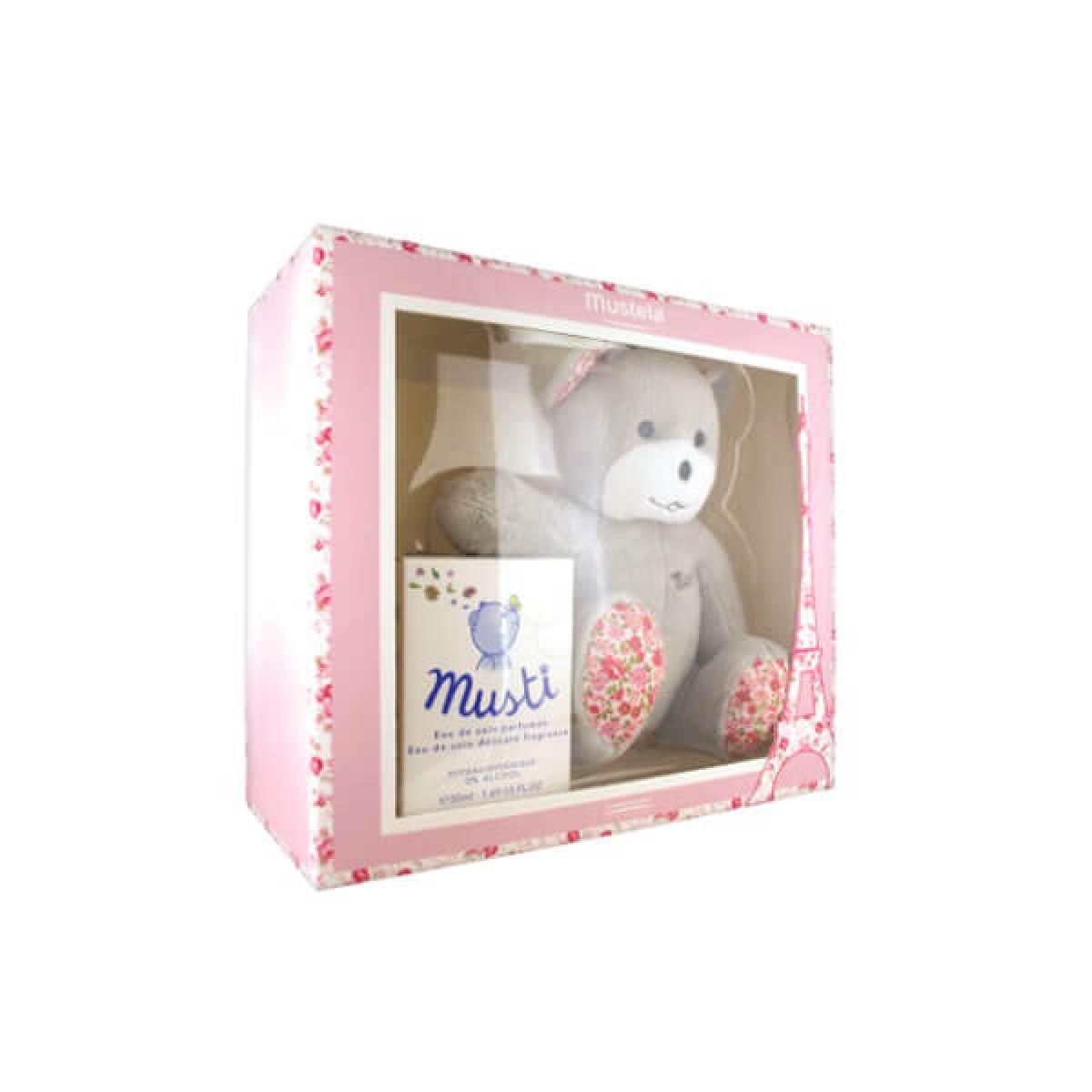 Mustela Coffret Musti Fille Eau De Soin Parfumee 50ml Peluche Parapharmacie Pharmarket