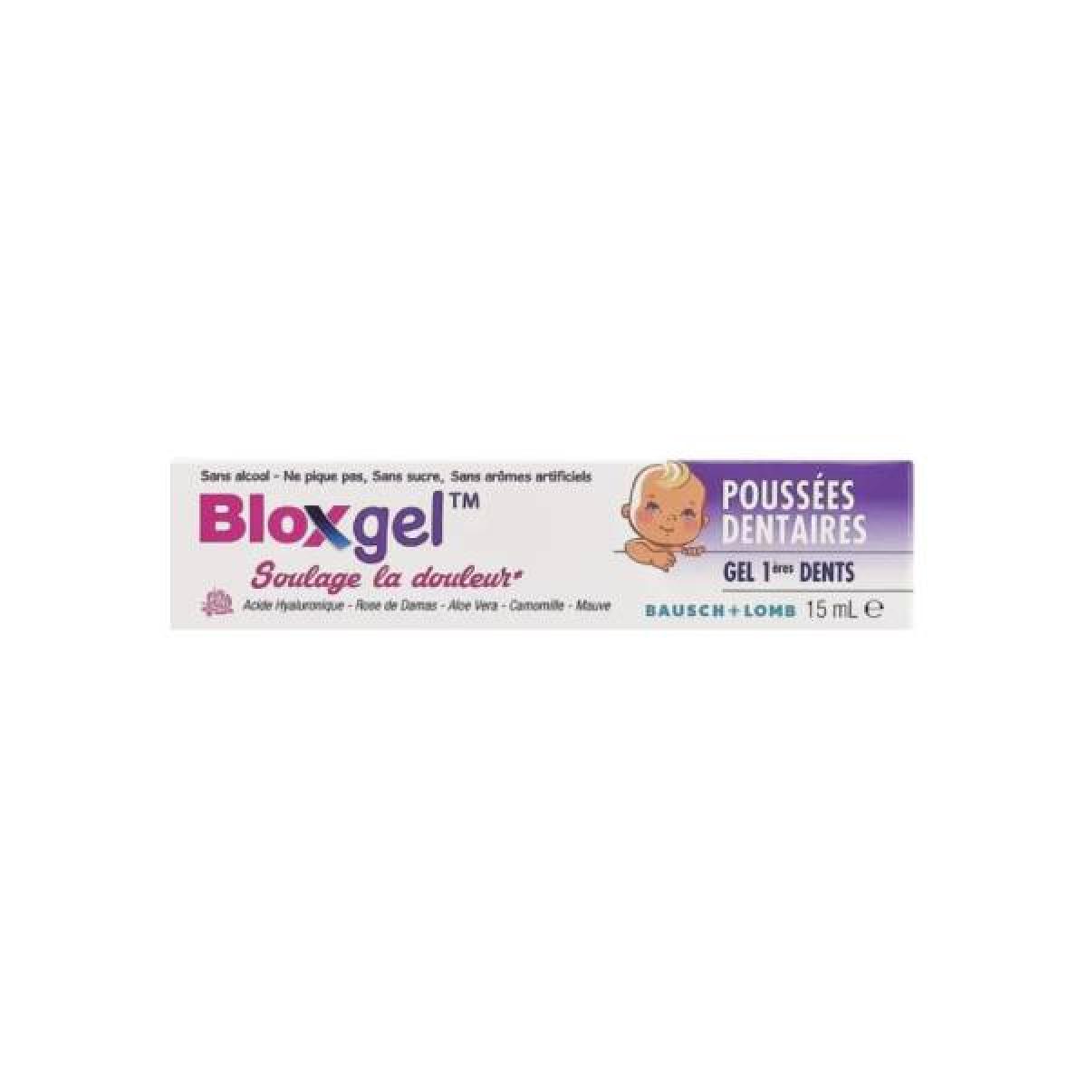 Bloxgel gel Poussée dentaire - Premières dents de bébé