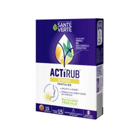 SANTE VERTE Actirub gorge 15 pastilles