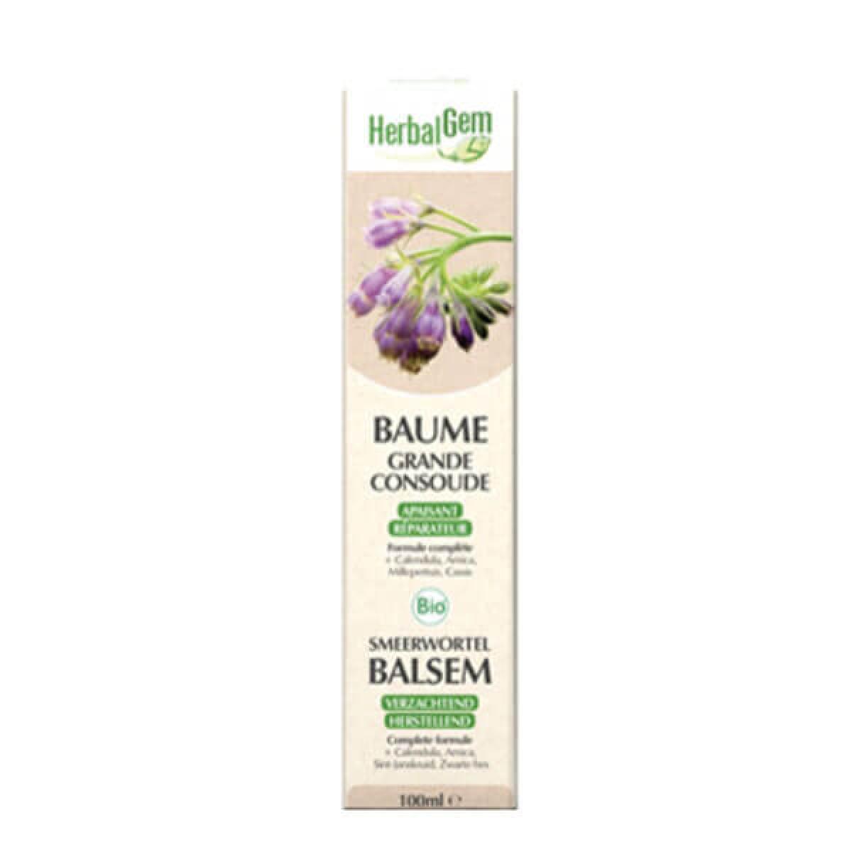 HERBALGEM Baume Grande Consoude Bio 60g - Parapharmacie - Pharmarket