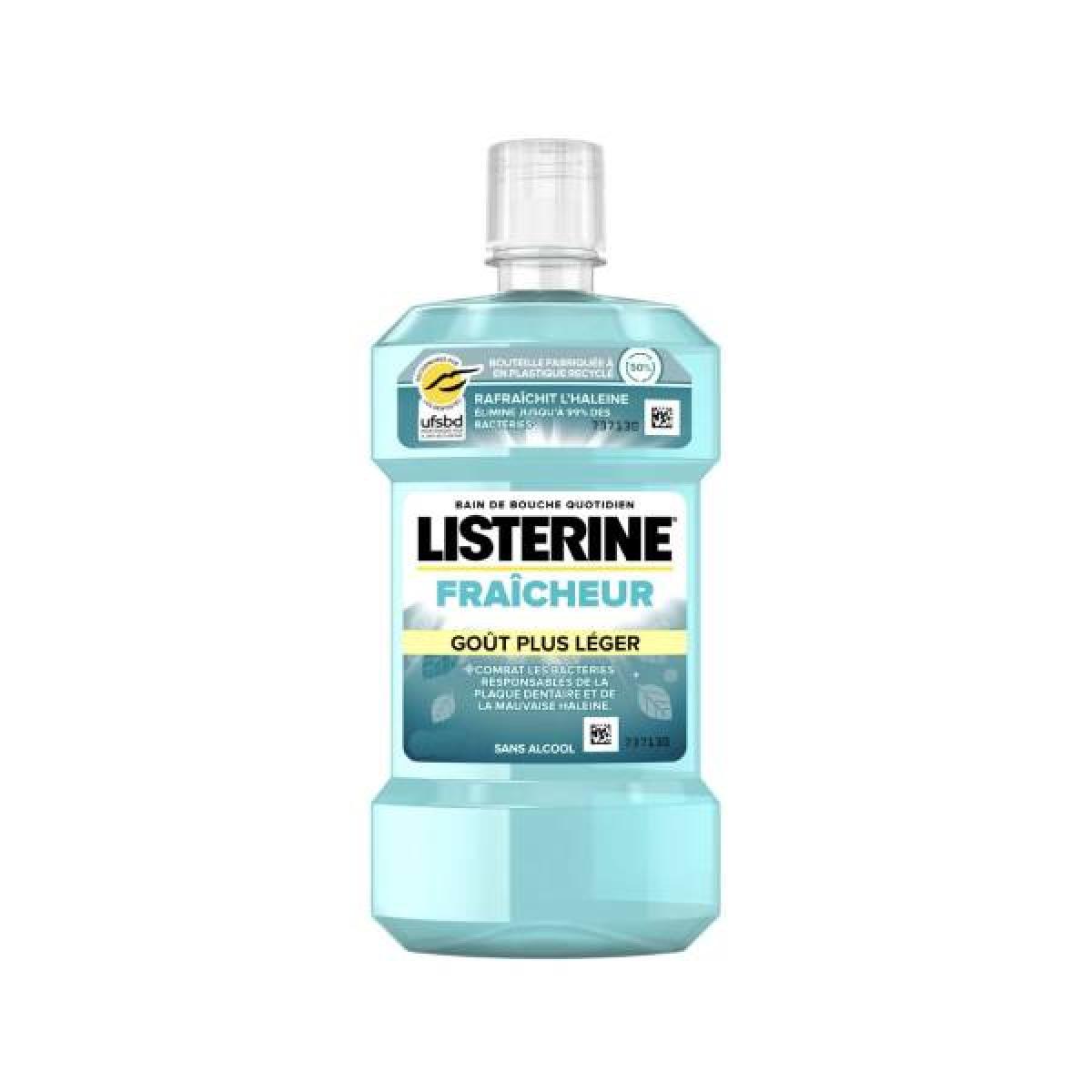 Listerine Fraîcheur Goût Plus Léger 250ml Parapharmacie Pharmarket