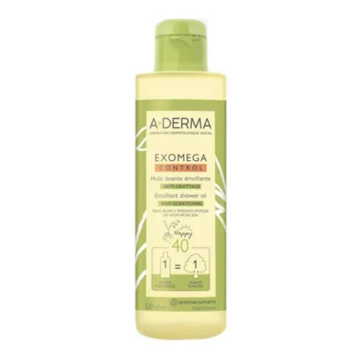 A-DERMA Exomega control huile lavante émolliente 500ml - Parapharmacie ...