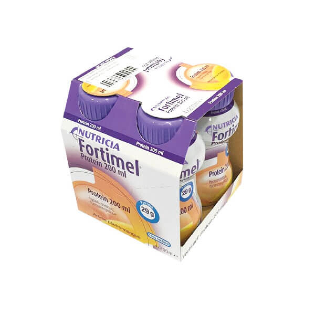 Nutricia Fortimel Protein pêche mangue 4 x 200ml