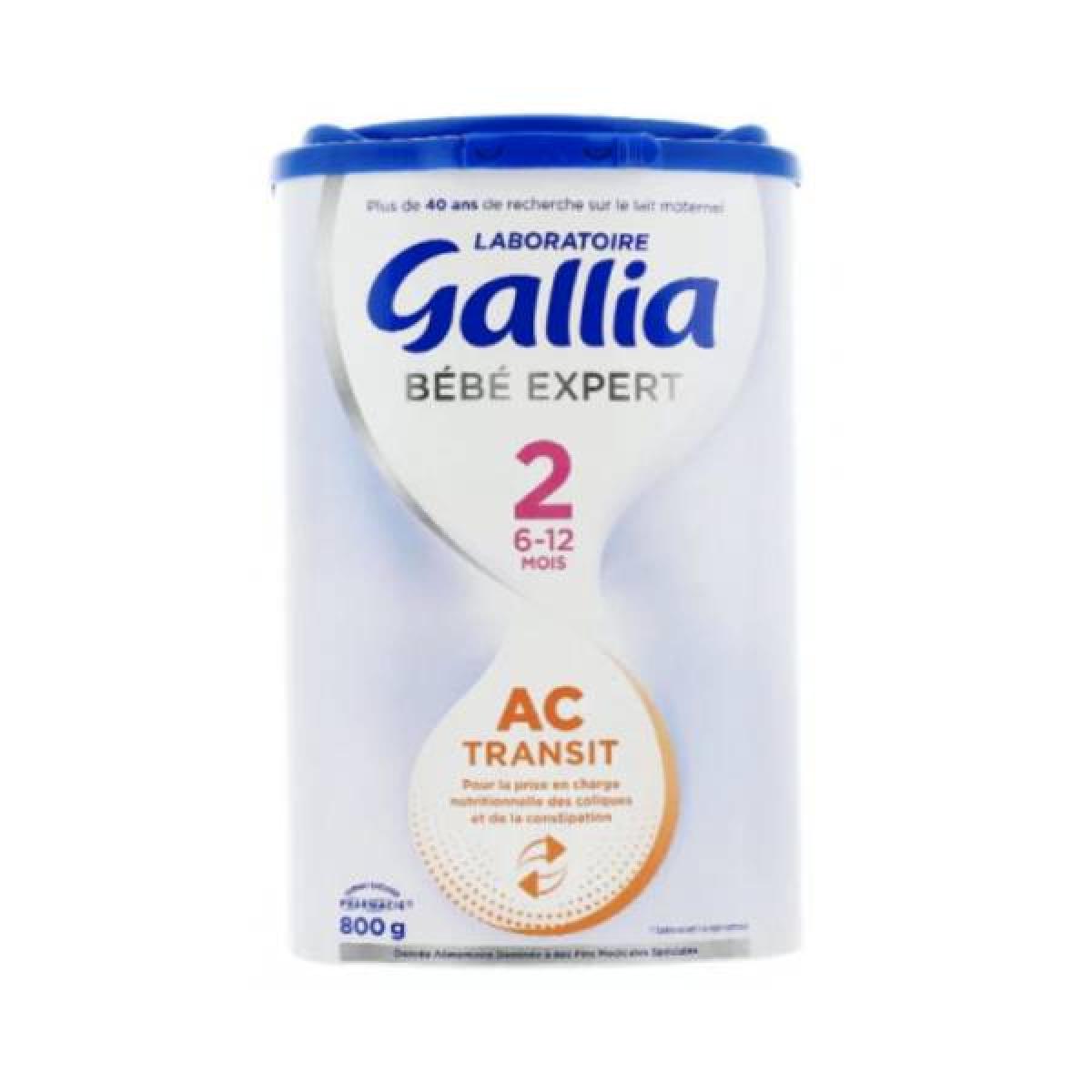 Gallia Bebe Expert 2eme Age Ac Transit 800g Parapharmacie Pharmarket