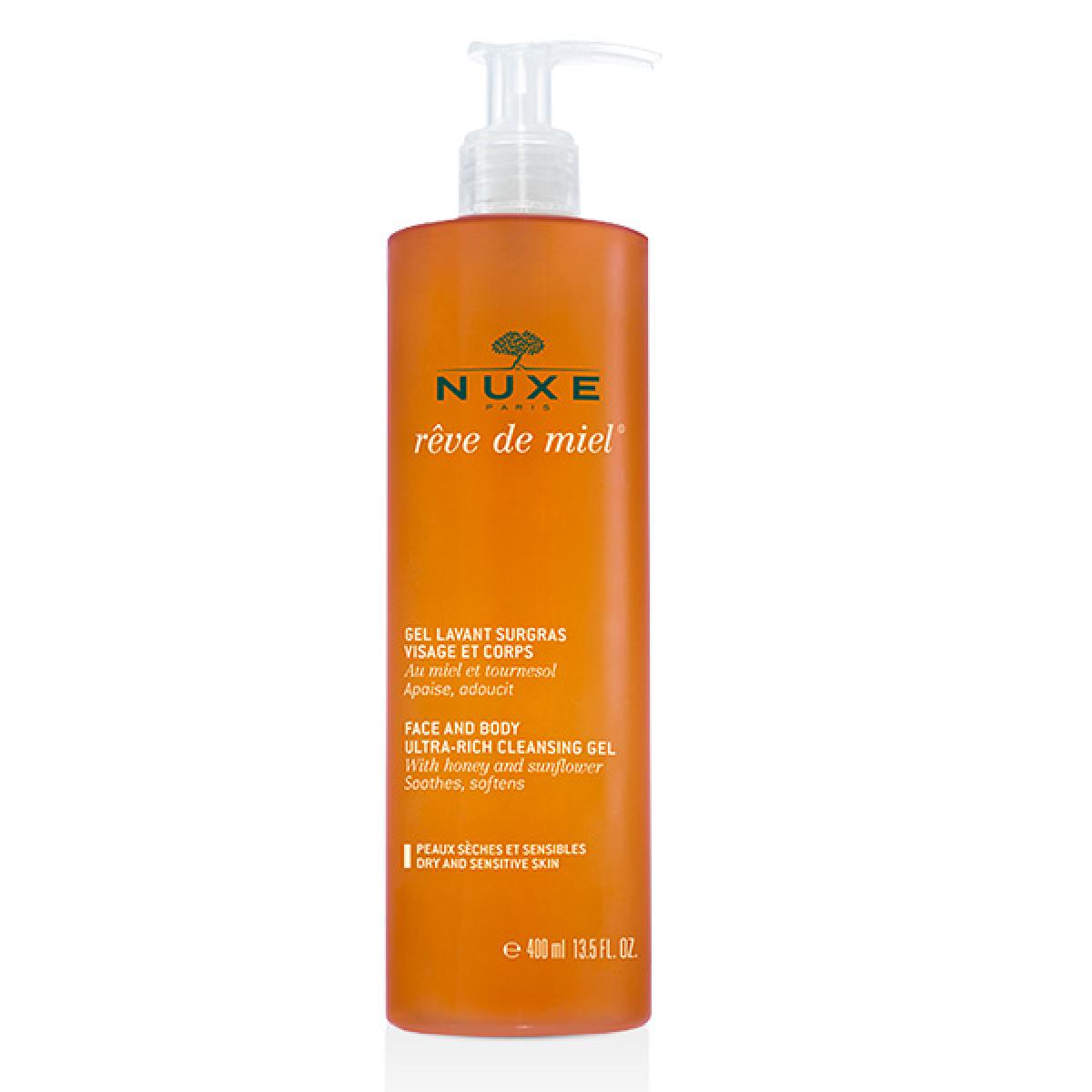 NUXE Rêve De Miel Gel Lavant Surgras 400ml - Parapharmacie - Pharmarket