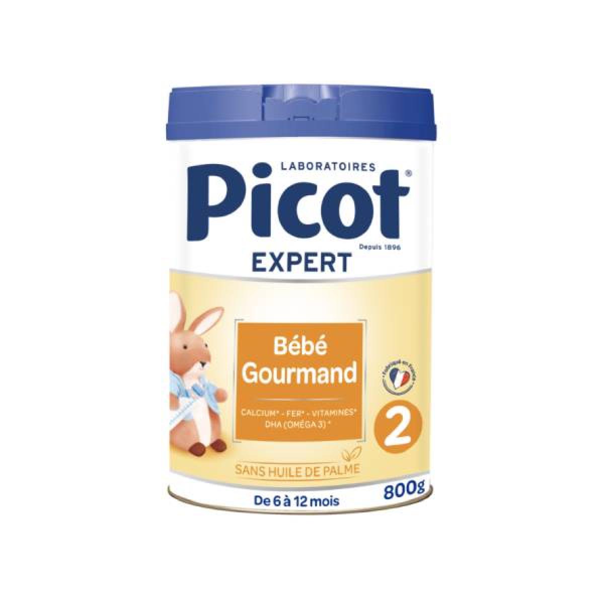 Picot Expert Lait 2eme Age Bebe Gourmand 800g Parapharmacie Pharmarket