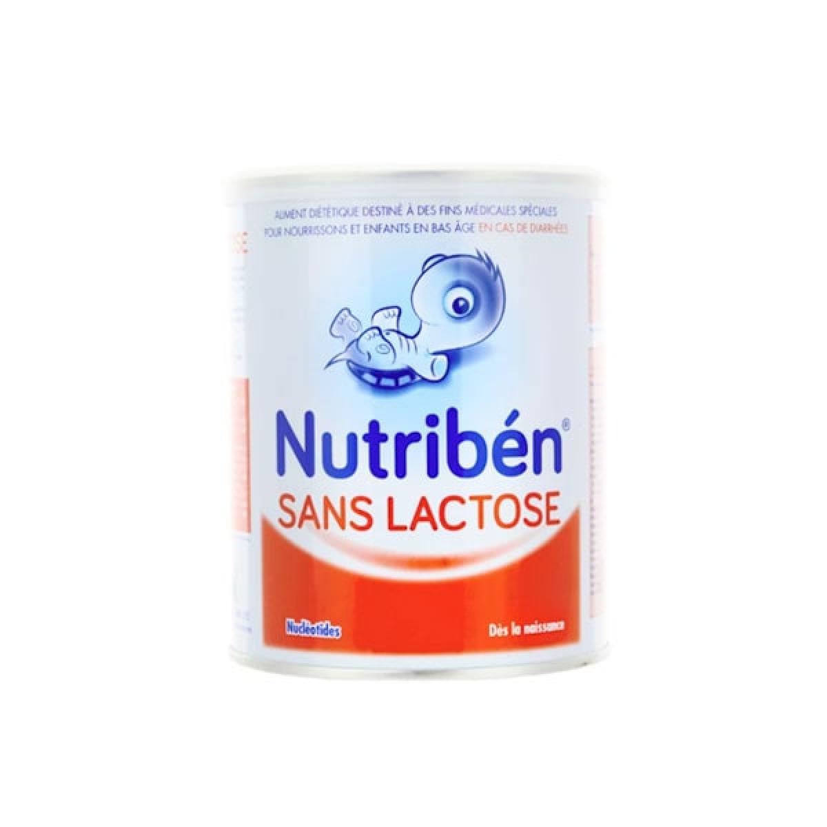 Nutribén® Sans Lactose Lait pour nourrissons 400g