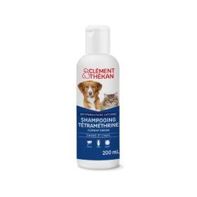 CLÉMENT THÉKAN Shampooing tétraméthrine chien chat 200ml