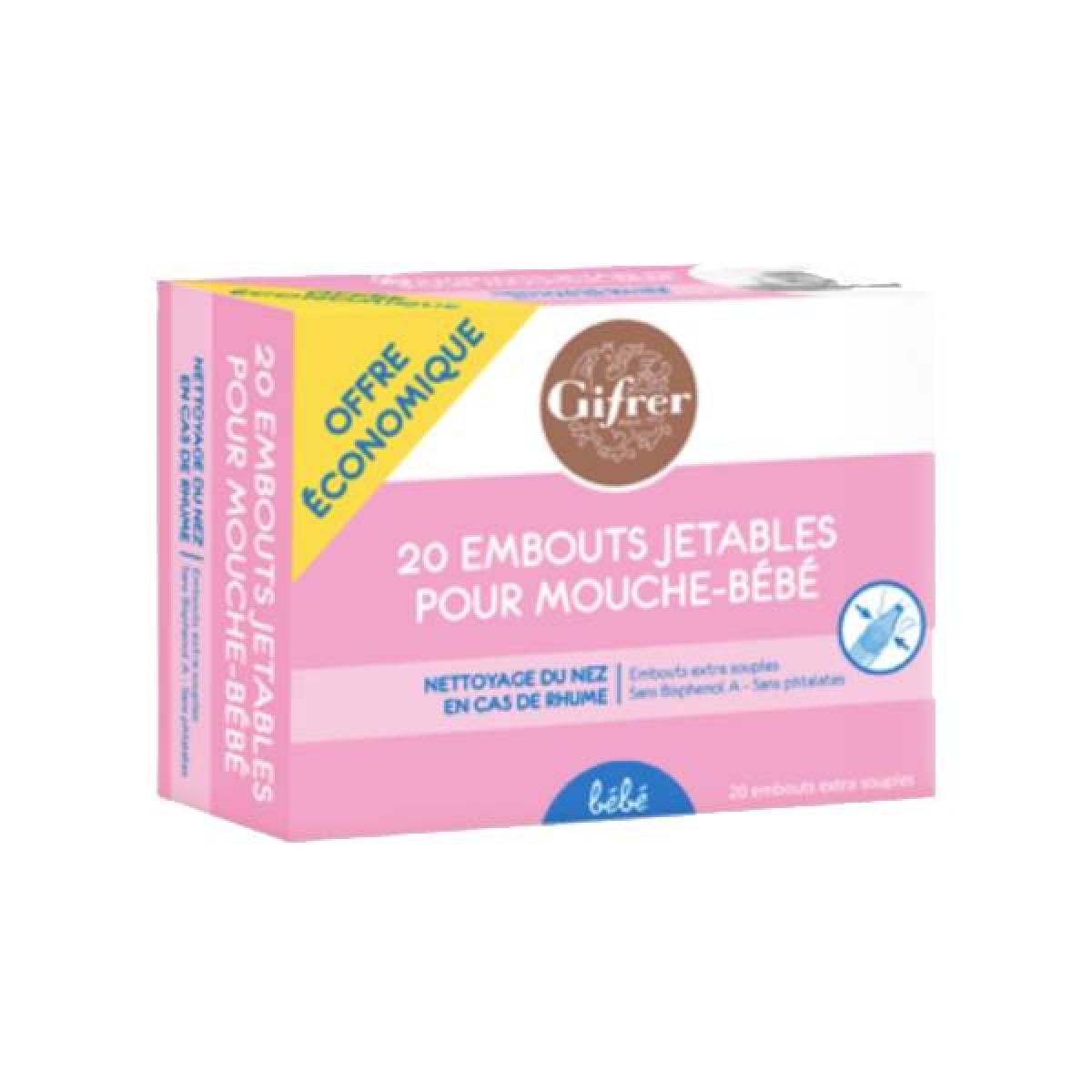 Gifrer Recharges Mouche Bebe Embouts Jetables Parapharmacie Pharmarket