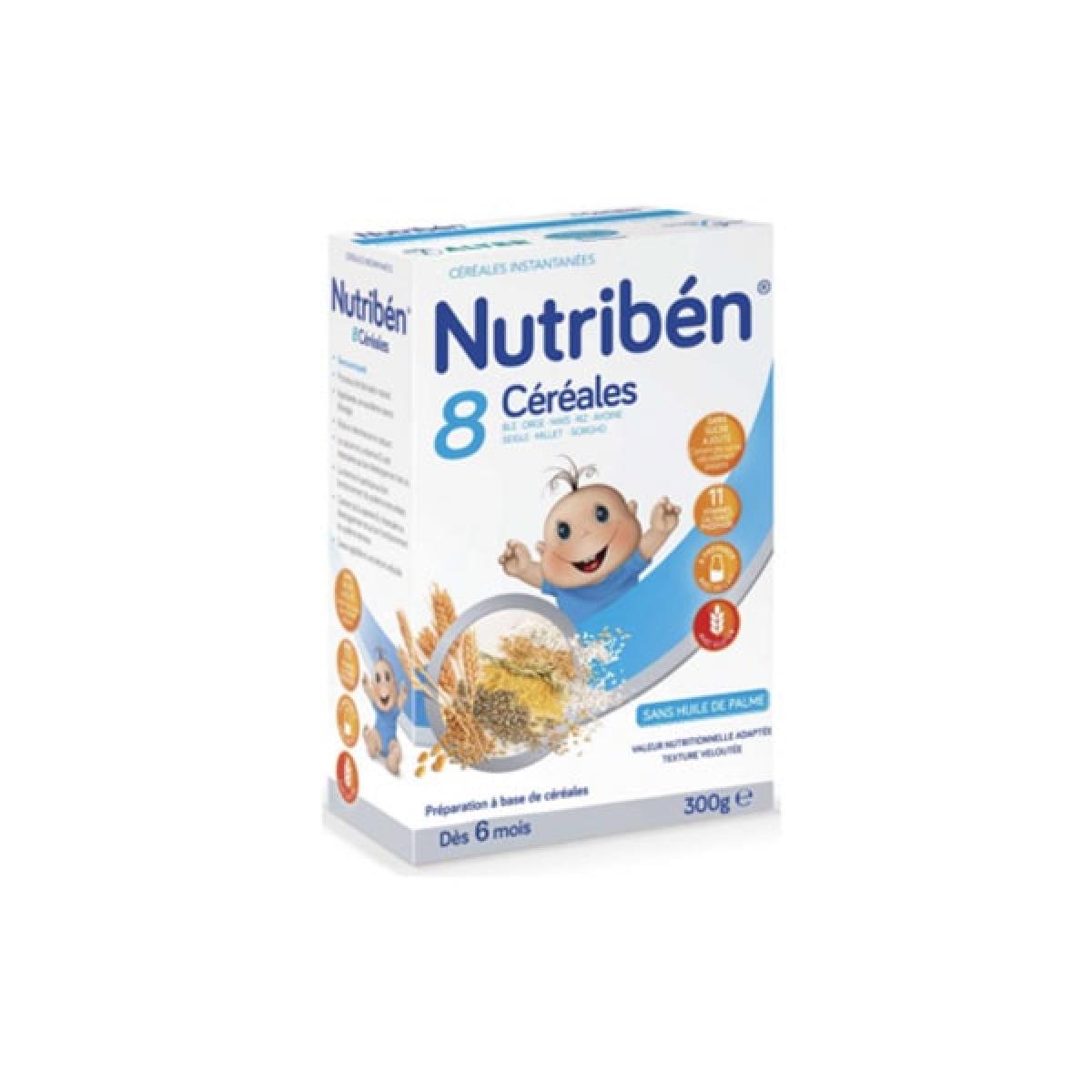 Nutriben 8 Cereales 6 Mois 300g Parapharmacie Pharmarket