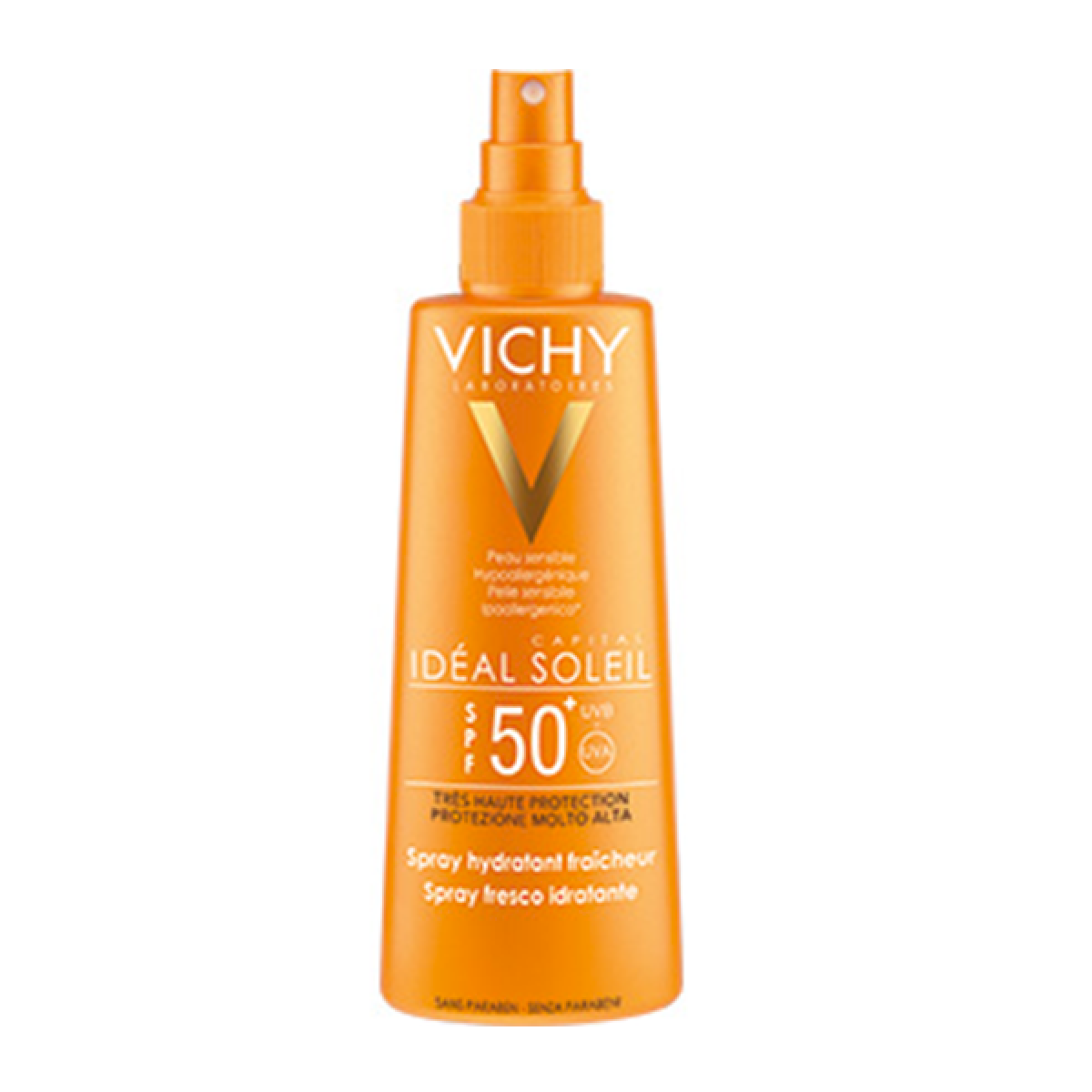 vichy ideal soleil spf 50 lait hydratant fraicheur