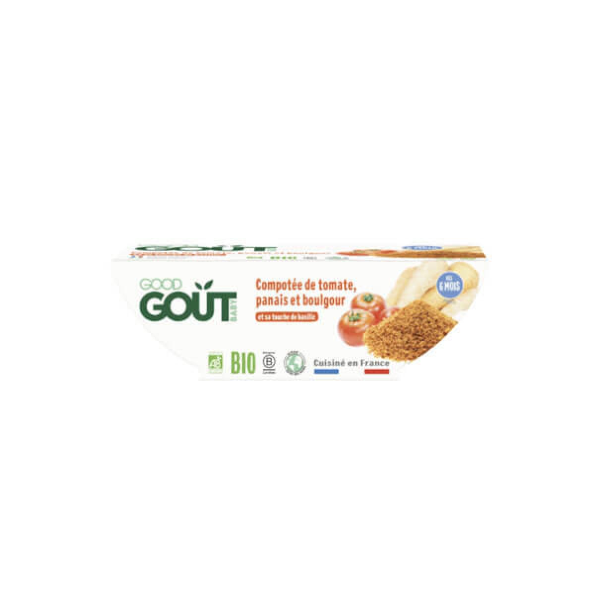 Good Gout Compotee De Tomate Panais Et Boulgour Bio 6 Mois 2 Bols 190g Parapharmacie Pharmarket