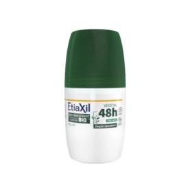 ETIAXIL Anti-transpirant végétal 48H parfum thé vert roll-on 50ml