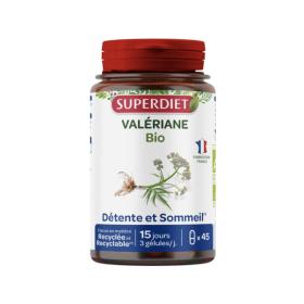 SUPER DIET Valériane bio 45 gélules