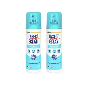 INSECT ECRAN Famille anti-moustiques lot 2x100ml