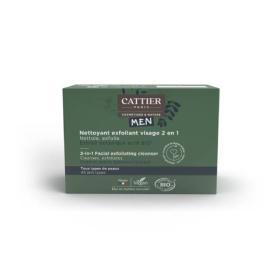 CATTIER Men nettoyant exfoliant visage 2 en 1 85g