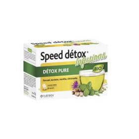 NUTREOV Speed detox infusions détox pure infusion citron 20 sachets