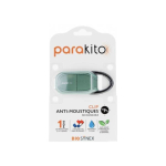 PARAKITO Clip anti-moustiques rechargeable kaki