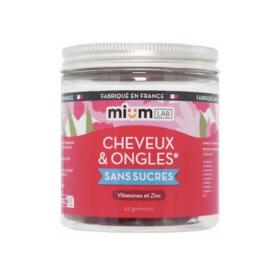 MIUM LAB Cheveux et ongles sans sucres 42 gummies