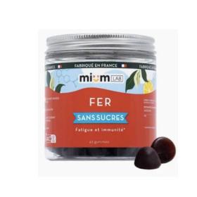 MIUM LAB Fer sans sucres 42 gummies