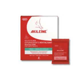 ASEPTA Akileïne galets de bain effervescents revitalisants 6x20g