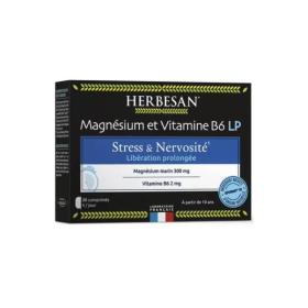 HERBESAN Magnésium et vitamine B6 LP 30 comprimés