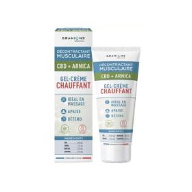 GRANIONS CBD + arnica gel-crème chauffant 75ml