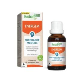 HERBALGEM Energem surcharge mentale bio 30ml