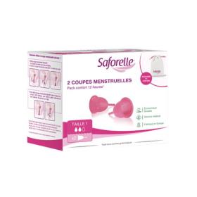 SAFORELLE Protect 2 coupes menstruelles taille 1