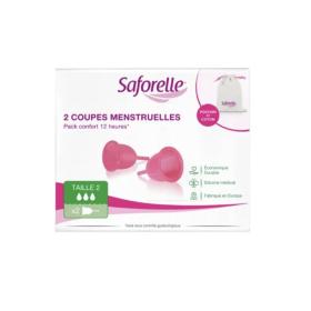 SAFORELLE Protect 2 coupes menstruelles taille 2