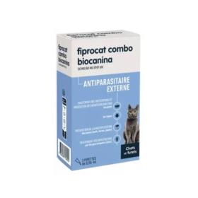 BIOCANINA Fiprocat combo chat et furet 3 pipettes